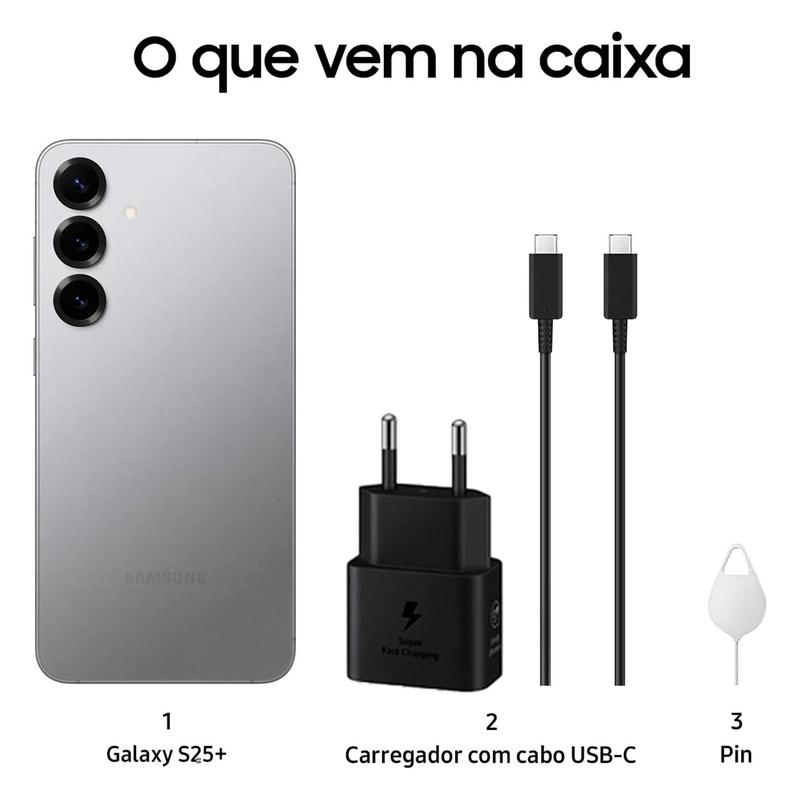 Smartphone Samsung Galaxy S25 Octa Core 12GB Ram 256GB 6.7